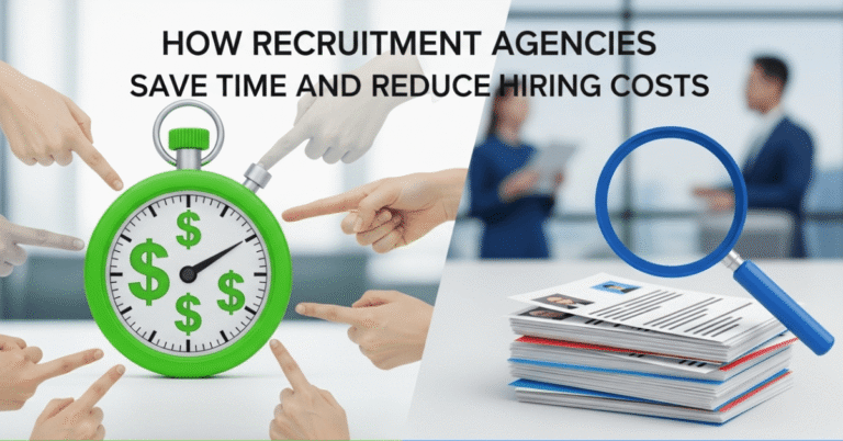 Read more about the article How Recruitment Agencies Save Time and Reduce Hiring Costs