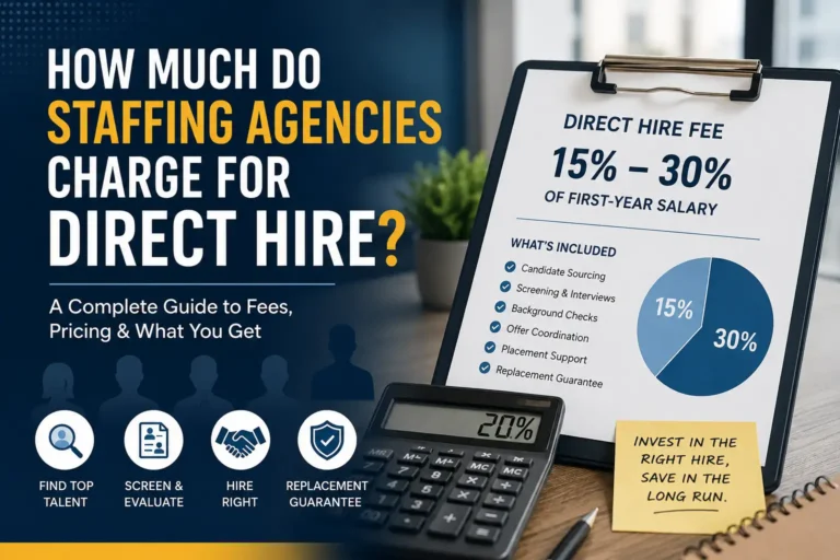 Read more about the article How Much Do Staffing Agencies Charge for Direct Hire?